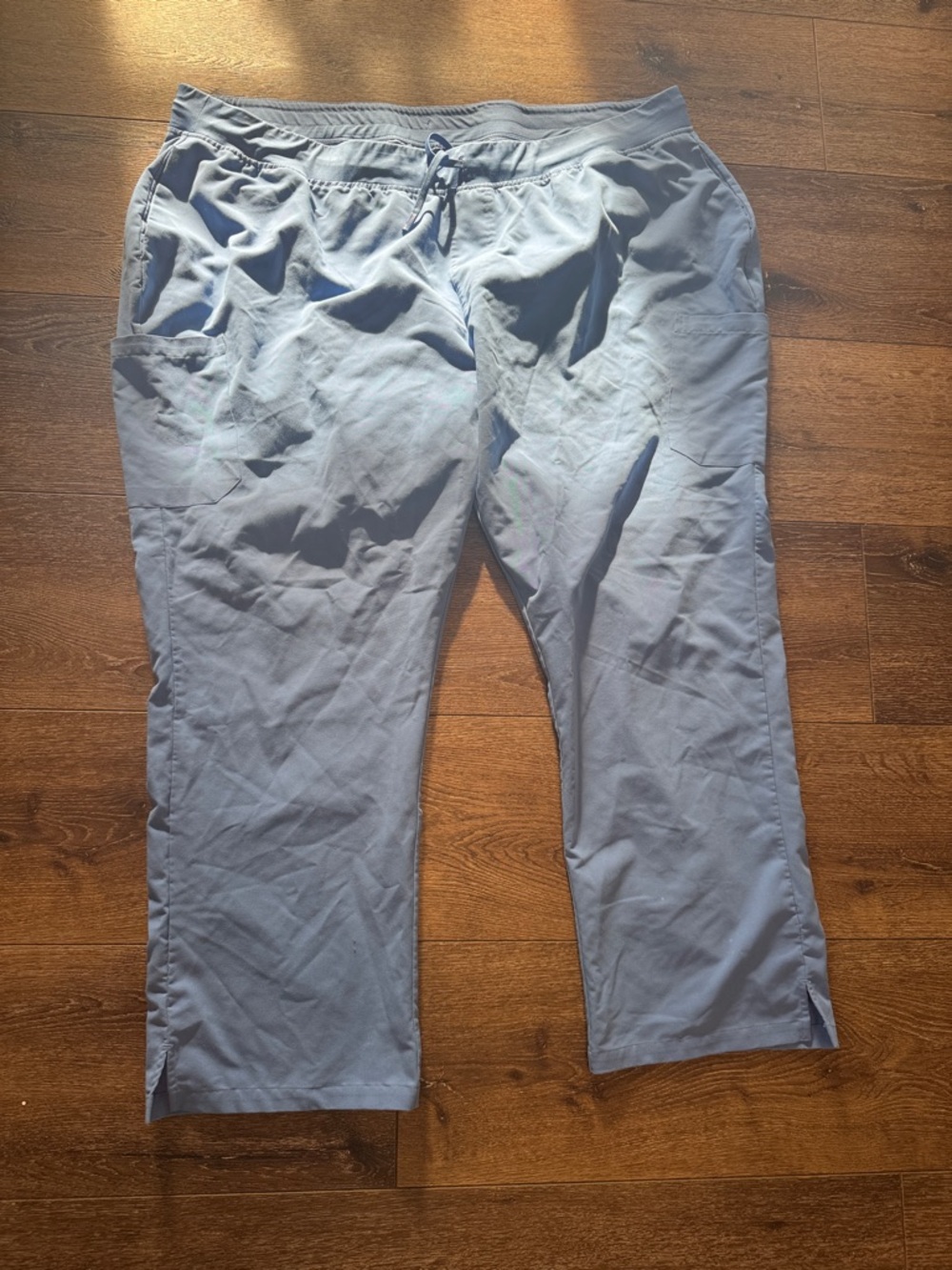 Mandala light blue scrub pants‎ 4XL